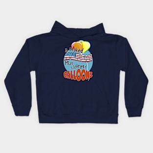 American Balloon Thief in London Kids Hoodie